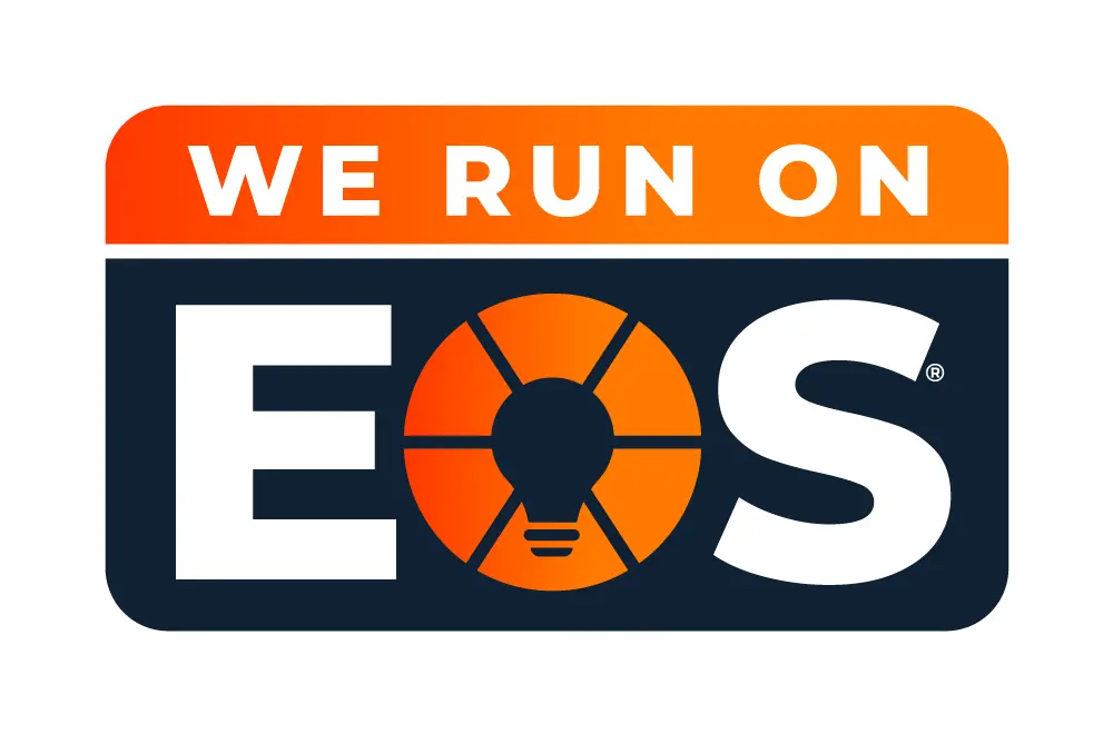 We run On EOS Logo